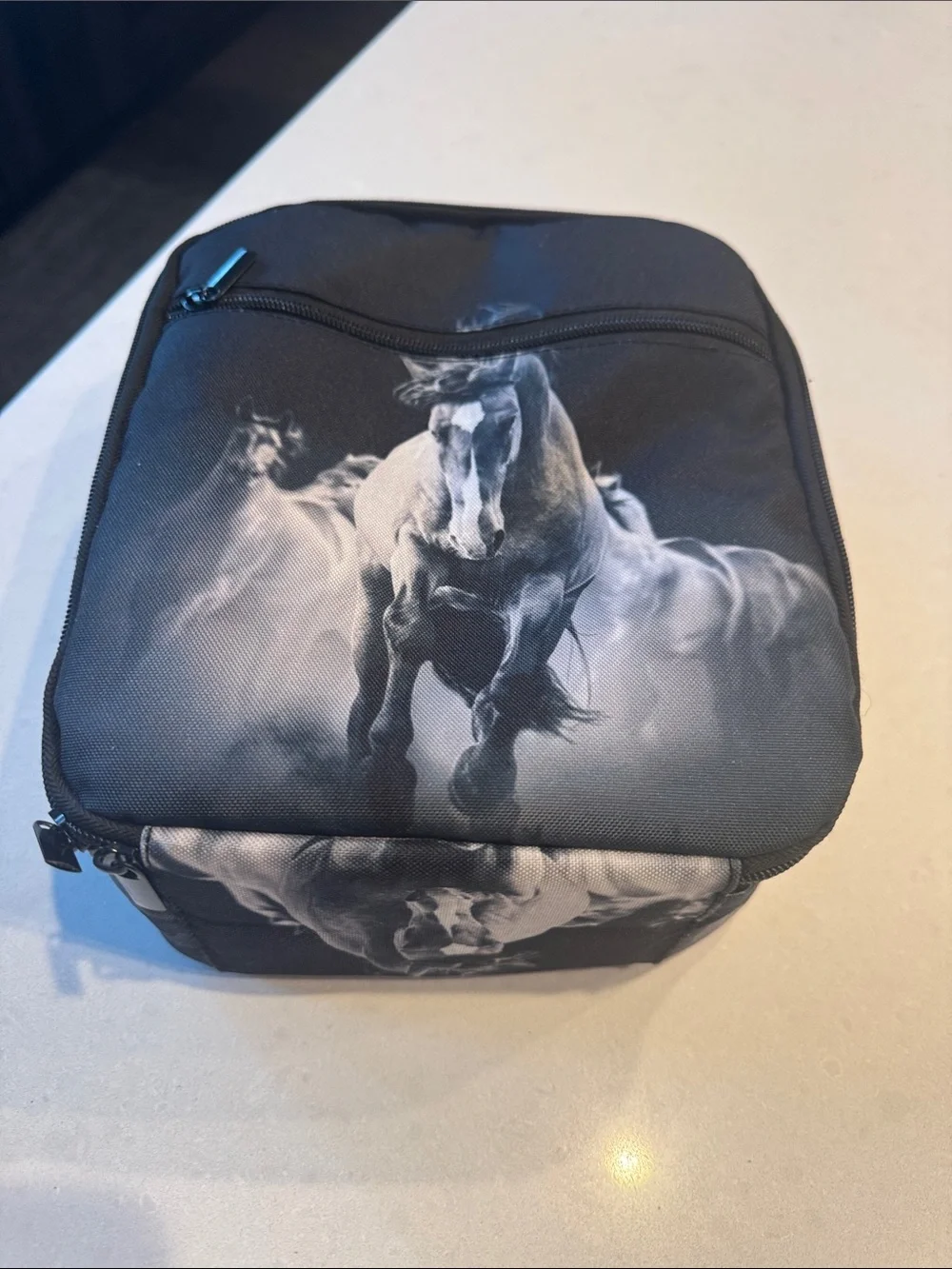 Horse durable black